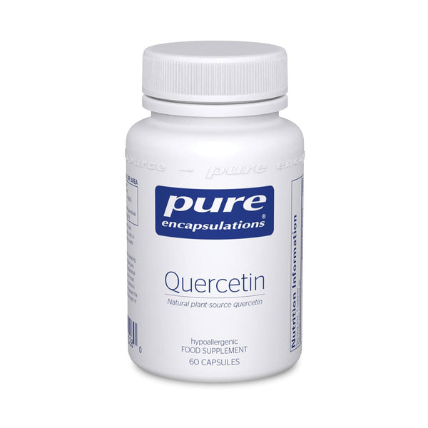 Pure Encapsulations Quercetin 250mg - Natural Plant-Source Pure Quercetin Supplement - Promotes Immune Support, Cardiometabolic Health and Overall Cellular Health - 60 Vegetarian Capsules